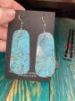 Kingman 3 inch slab earrings Discount