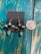 Simple but outstanding dangle turquoise earrings Supply