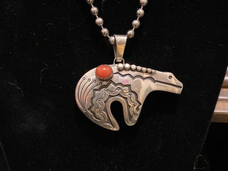 The vintage Bear necklace!  Native American Squash Necklace Online