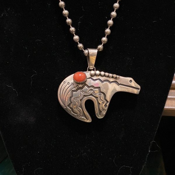 The vintage Bear necklace!  Native American Squash Necklace Online