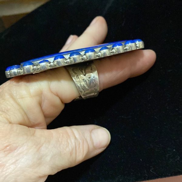 Very large lapis ring! Online