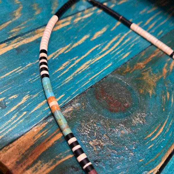 Heishi turquoise necklace Hot on Sale