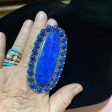 Very large lapis ring! Online