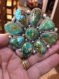 Royston Turquoise Flower Cluster Ring Fashion