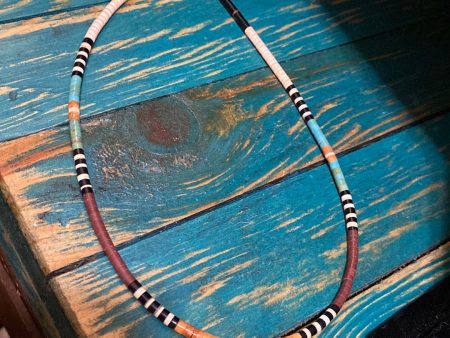 Heishi turquoise necklace Hot on Sale