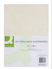 Kopiopaperi A4 100 80 g vaniljankeltainen Fashion