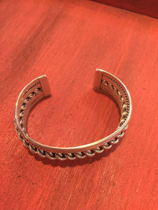 Sterling silver multi look bracelet on Sale