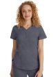 Healing Hands Purple Label 2167 Jane Y-Neck Top For Cheap