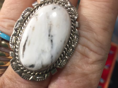 White Buffalo Ring For Discount