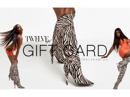 Twelve AM Gift Card Online Hot Sale