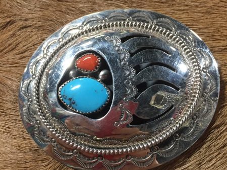 Turquoise and Corral belt bucklet Fashion