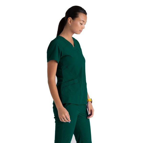 Barco One 5106 Women s Pulse Sporty V-Neck Scrub Top Hot on Sale