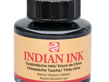 Kalligrafiamuste 30ml Indian Ink, Talens on Sale