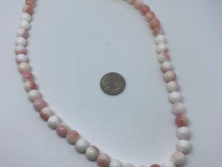 Barbie Pink Conch Rolled Beads 16 inch Sale