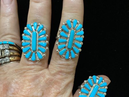 Zuni turquoise ring Discount