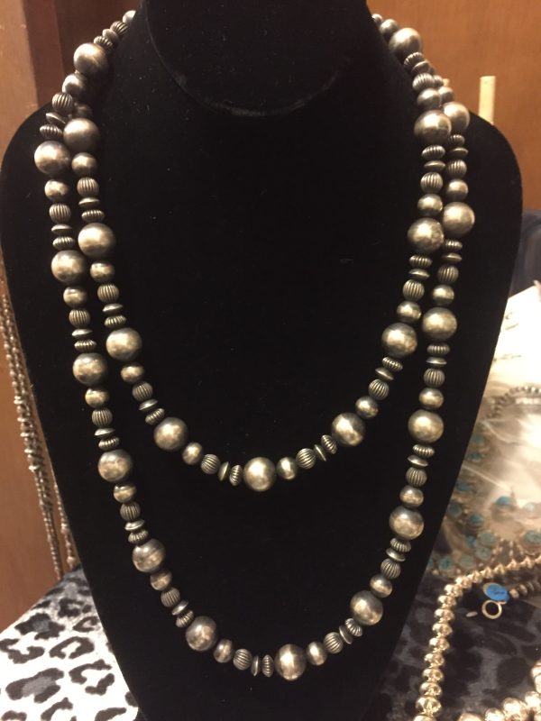 Multi shaped strand Navajo pearls Sale