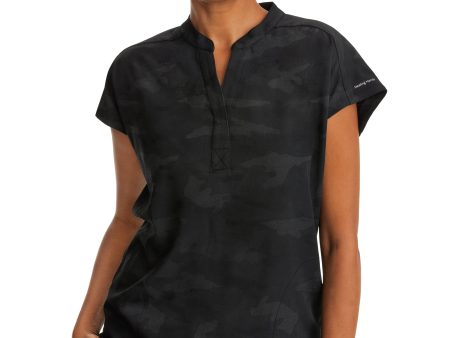 Healing Hands Purple Label Camo 2352 Women s Journey Boxy Top Online