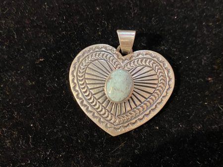 “The Heart Dry Creek Turquoise Pendant” Fashion