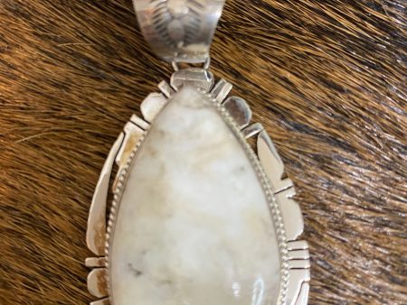 Classic White Buffalo pendant Discount