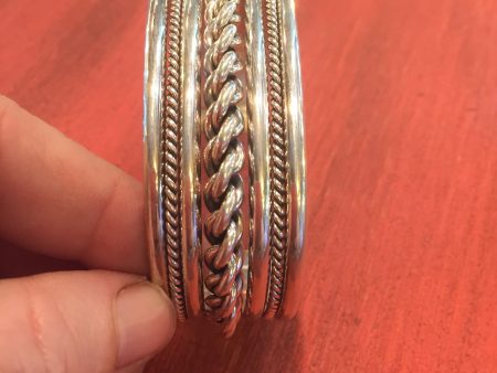 Sterling silver multi look bracelet on Sale