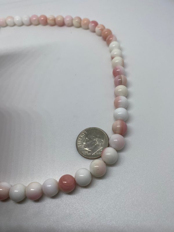 Barbie Pink Conch Rolled Beads 16 inch Sale