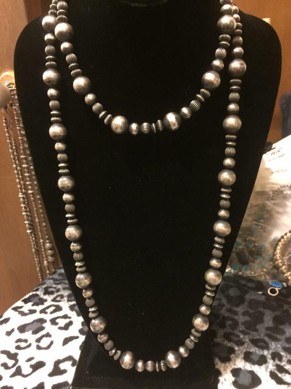 Multi shaped strand Navajo pearls Sale