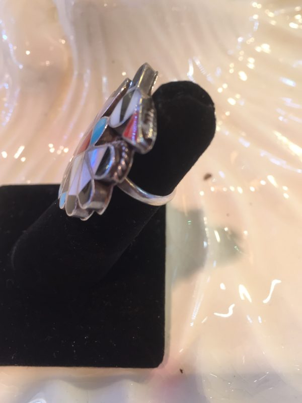 Zuni inlay southwest ring Sale