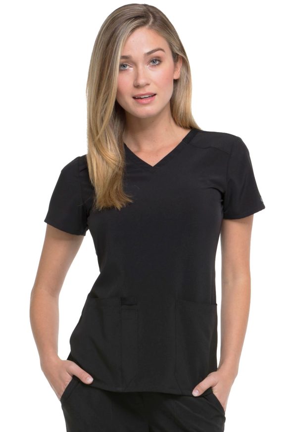 Dickies EDS DK615 V-Neck Women s Scrub Top Online Sale