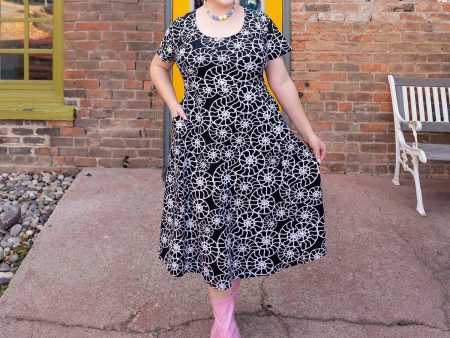 Ammonite Fossil A-Line Dress Online