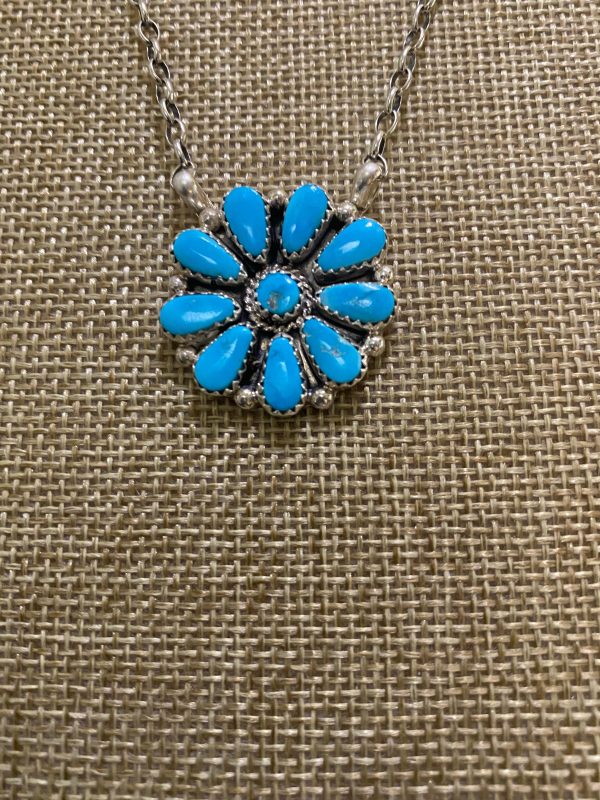 Zuni Single flower necklace Online now