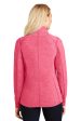 Port Authority® L235 Ladies Heather Microfleece Full-Zip Jacket Hot on Sale