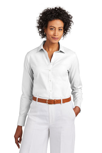 Brooks Brothers® Women’s Wrinkle-Free Stretch Pinpoint Shirt BB18001 For Sale