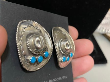 Cowboy hat earrings Supply