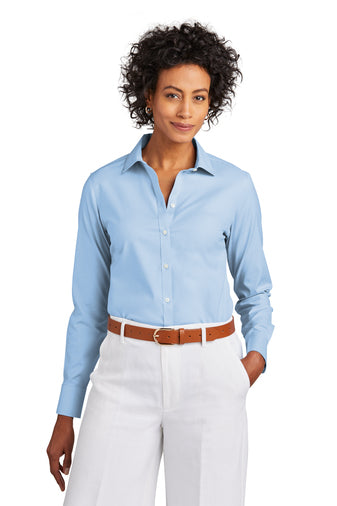 Brooks Brothers® Women’s Wrinkle-Free Stretch Pinpoint Shirt BB18001 For Sale