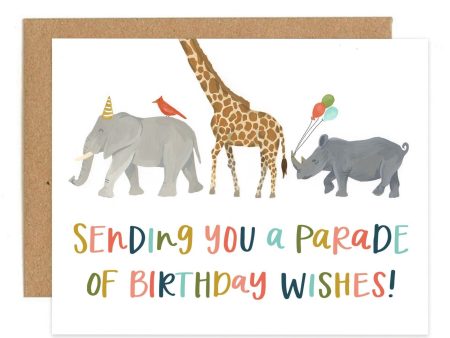 1Canoe2: Birthday Parade Card Online Hot Sale