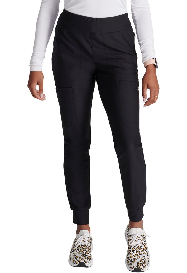 Cherokee Form CK092 Women s Mid-Rise Jogger Scrub Pant - TALL Online