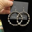 Round fresh water pearls and Navajo pearl earrings For Discount