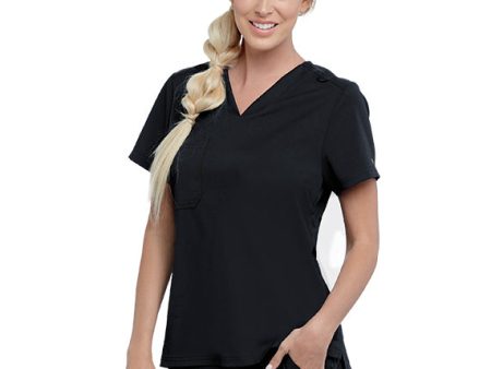 Barco Grey s Anatomy +SpandexStretch GVST028 Women s Tuck In V-Neck Top Cheap