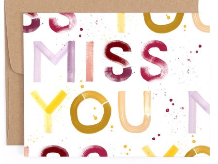 1Canoe2: Miss You Block Card Online Sale