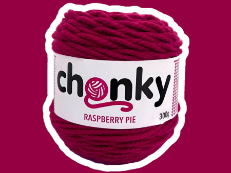 Chonky Yarn - Raspberry Pie Sale