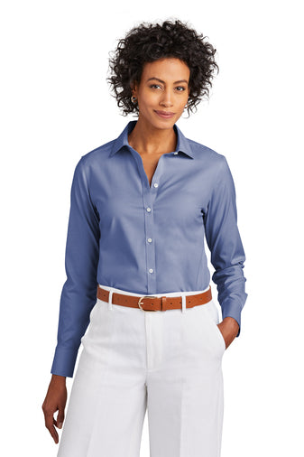 Brooks Brothers® Women’s Wrinkle-Free Stretch Pinpoint Shirt BB18001 For Sale