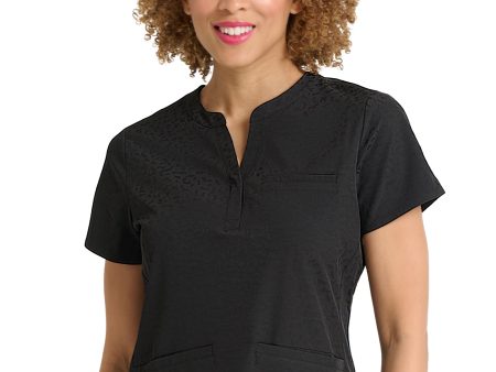 Ava Therese by Zavate 1171 Women s Lynx Jacquard Top Fashion