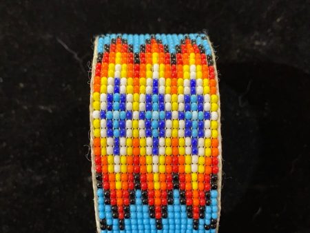 Hand beaded Navajo seed  bead on Sale