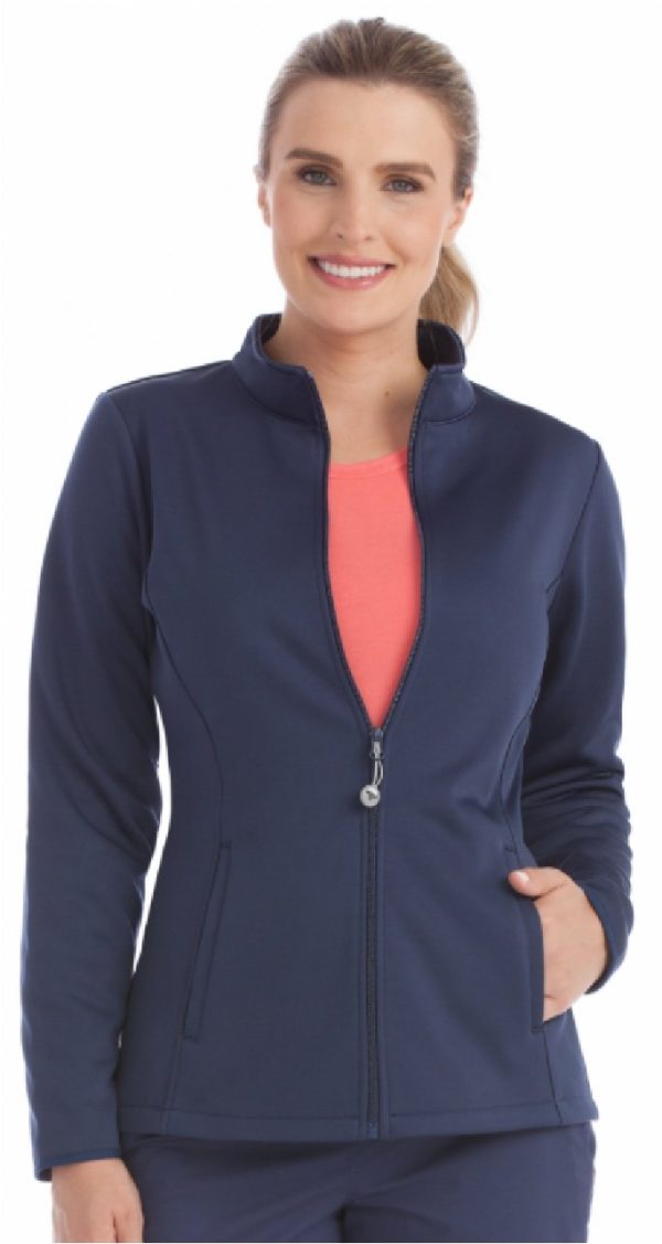 Med Couture Activate 8684 Fleece Jacket Cheap