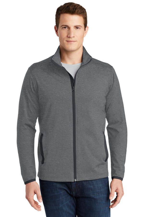 Sport-Tek® ST853 Sport-Wick® Stretch Contrast Full-Zip Jacket Cheap