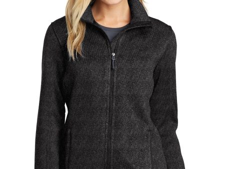 Port Authority L232 Women s Sweater Fleece Jacket Online Sale