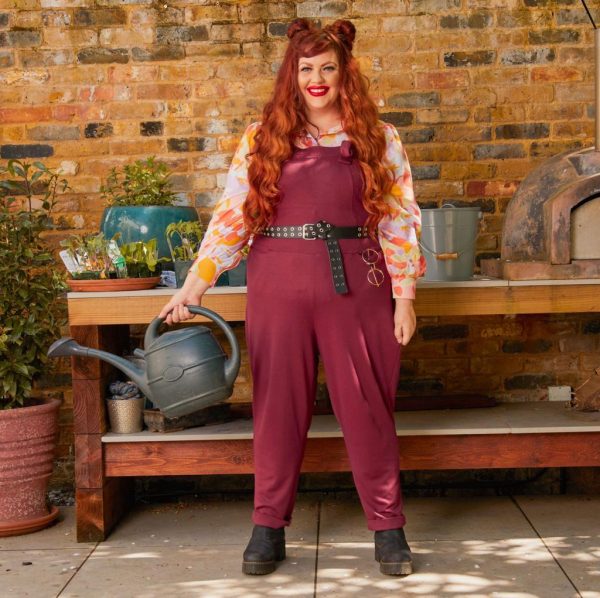 Snagaree Dungarees - Burgundy Discount