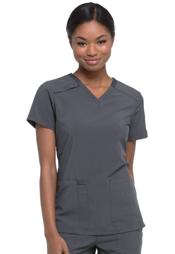 Dickies EDS DK615 V-Neck Women s Scrub Top Online Sale