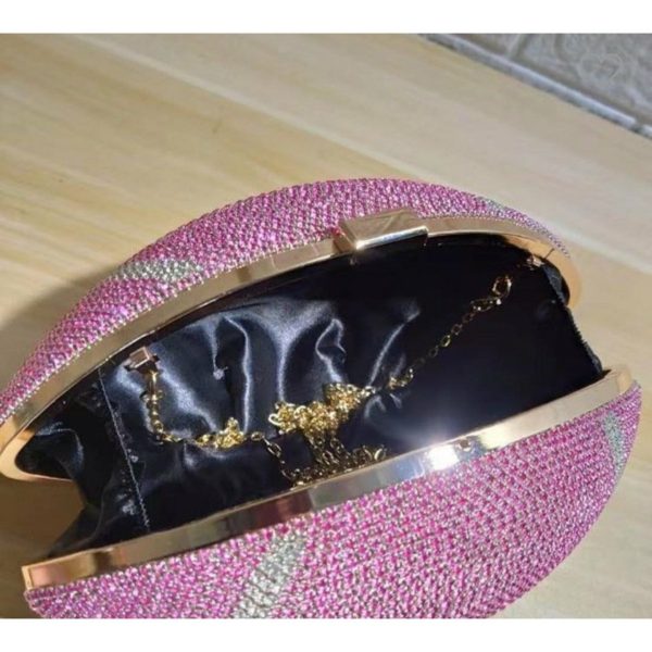 Diamond Studded Football Purse Online Sale