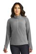 Port Authority® L224 Ladies Microfleece 1 2-Zip Pullover For Sale